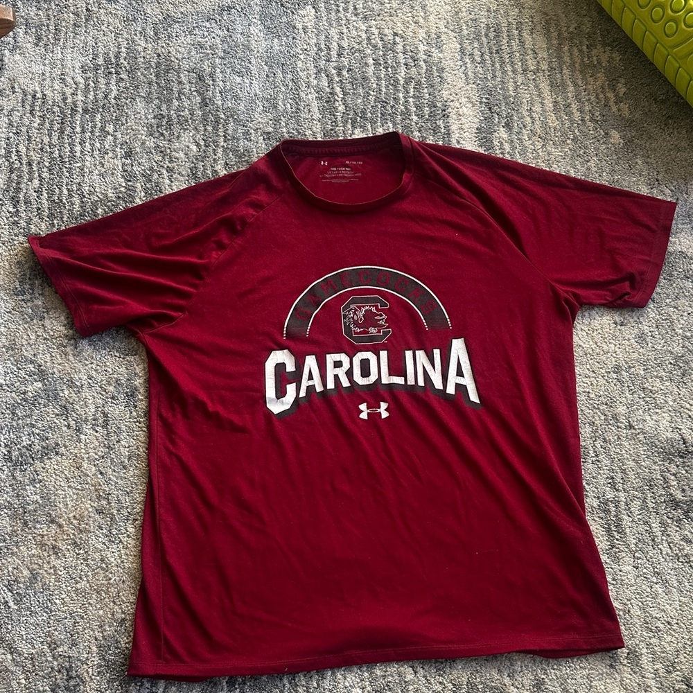 Under Armour Men's Burgundy Carolina Gamecocks Graphic Tee